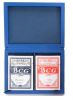 Emma Playing Card Box - Blue